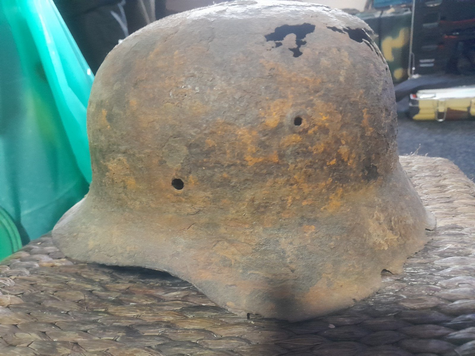 Duitse helm, Ophalen of Verzenden, Duitsland, Helm of Baret