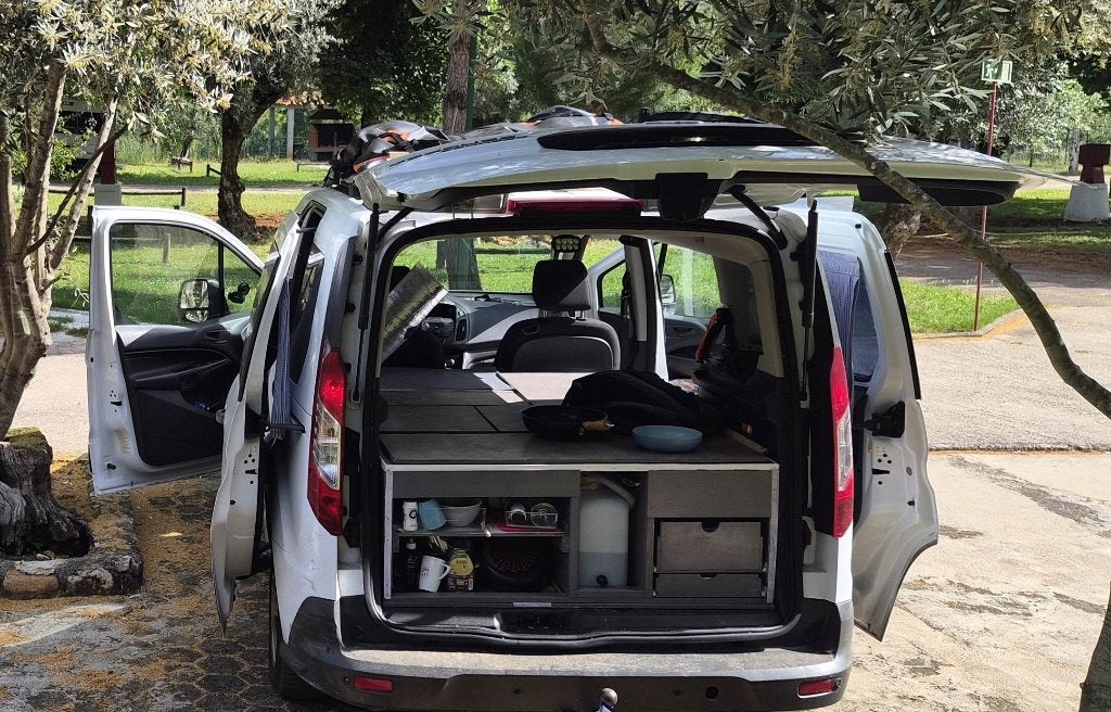 MINI-Camper Ombouwset, Caravans en Kamperen, Ophalen, Gebruikt