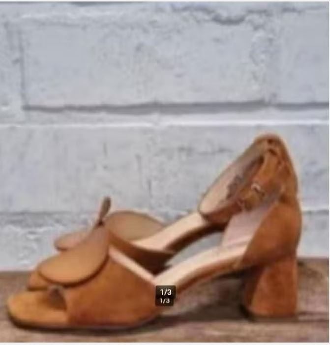 Tosca Blu - Mooie suedeleren sandals maat 36 - Nieuw, Pumps, Tosca Blu, Nieuw, Ophalen of Verzenden