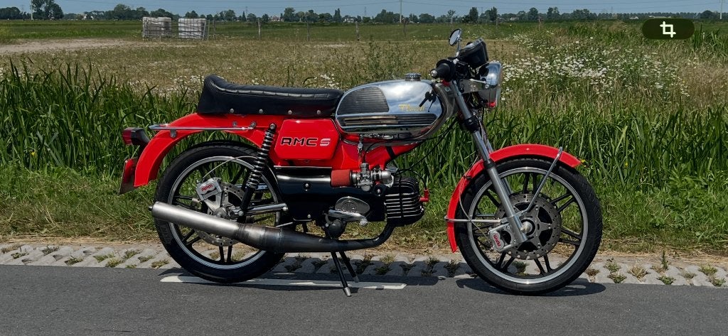 Kreidler Florett RMC-S (1978) – Fluor Rood / 80cc 5-Bak, Fietsen en Brommers, Ophalen, Overige modellen, Maximaal 45 km/u, Zo goed als nieuw