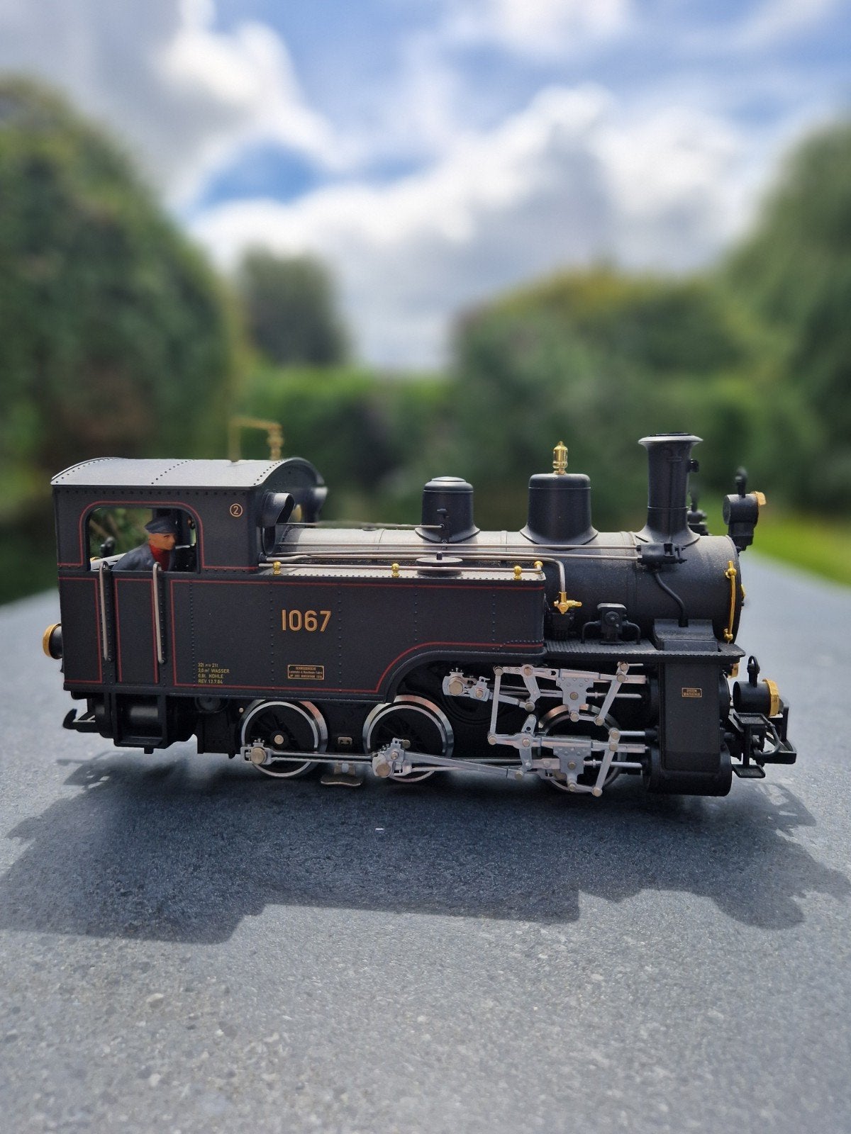 LGB 20471 stoomlocomotief, Hobby en Vrije tijd, Ophalen, Zo goed als nieuw, Gelijkstroom, Locomotief