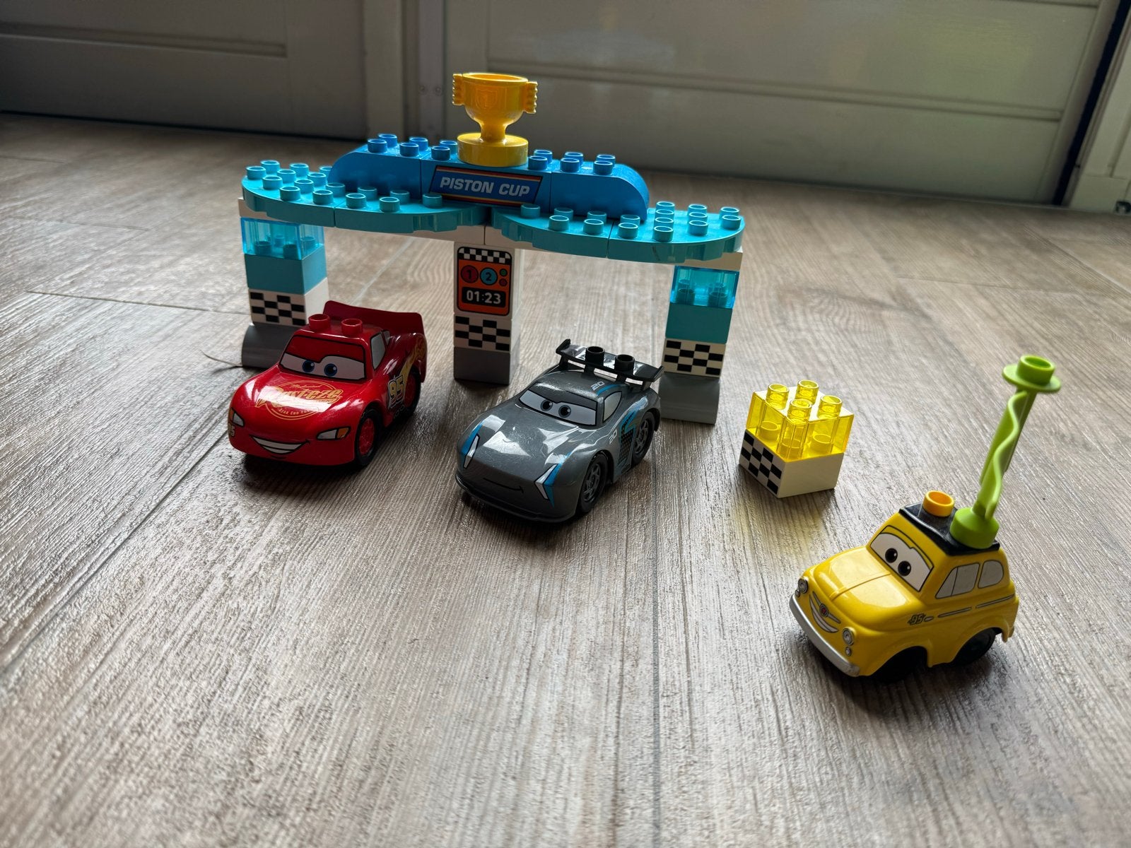 LEGO Duplo Cars Piston Cup, Ophalen of Verzenden, Gebruikt, Overige merken