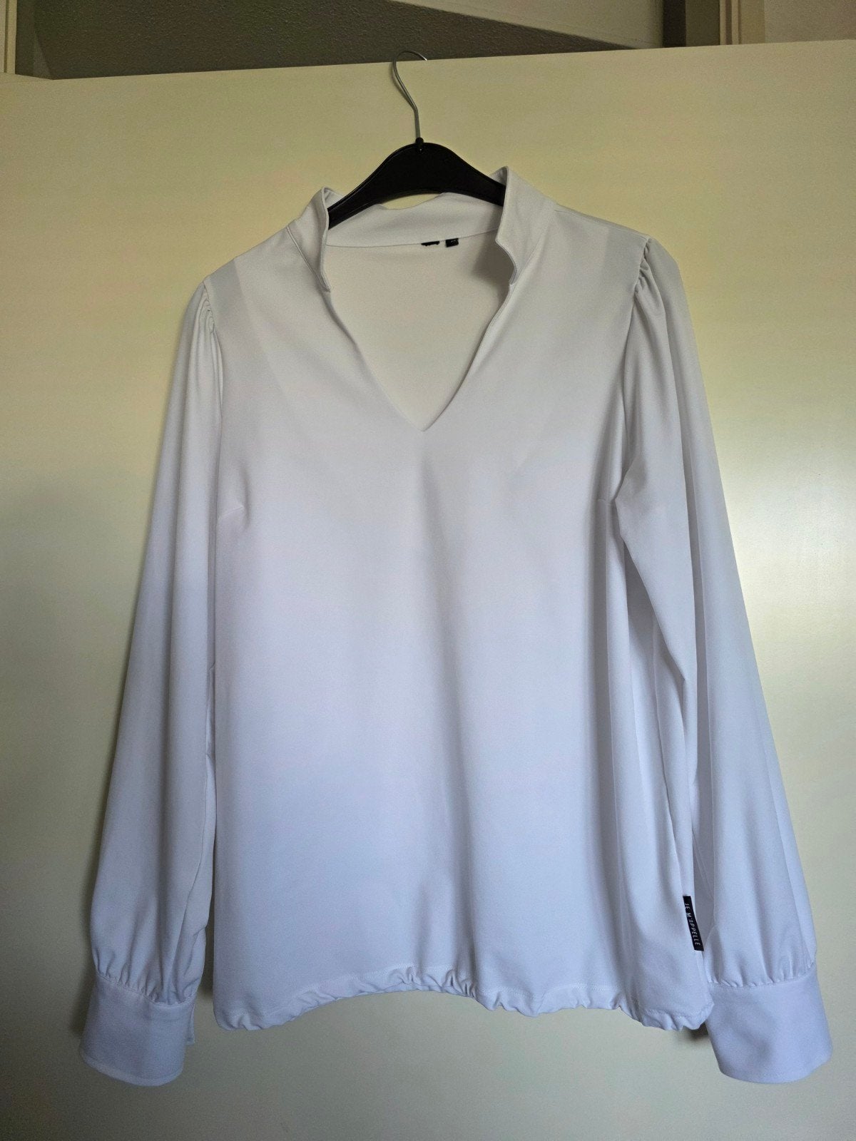 Je m' appel blouse van travestof .mt 40 wit, Maat 38/40 (M), Wit, Je m'appelle, Ophalen of Verzenden
