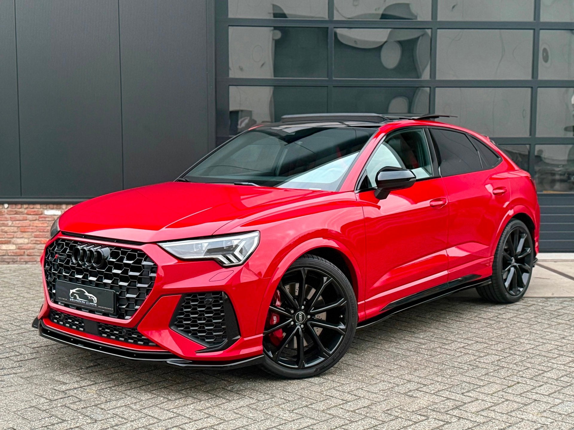 Audi Q3 Sportback TFSI RS 400pk S-Tronic Quattro 2021 Maxton, Auto's, Automaat, Gebruikt, 1675 kg, Bedrijf