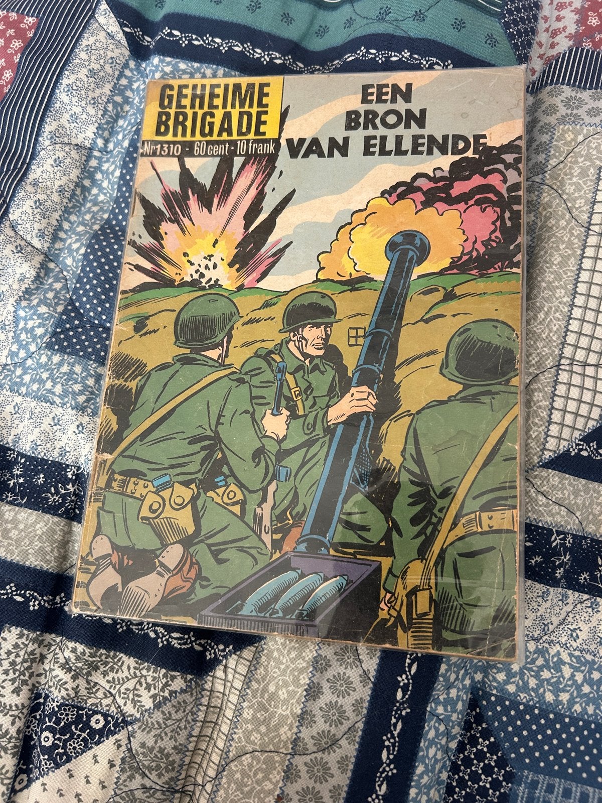 125 Geheime Brigade Nr. 1310: Een Bron van Ellende, Eén stripboek, Ophalen of Verzenden, Gelezen
