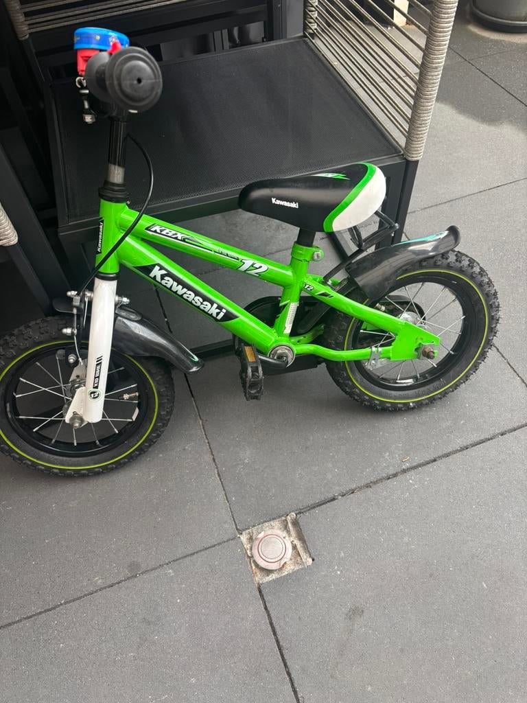 Kinderfiets weinig gebruikt, Ophalen, Zo goed als nieuw, Staal, Minder dan 16 inch