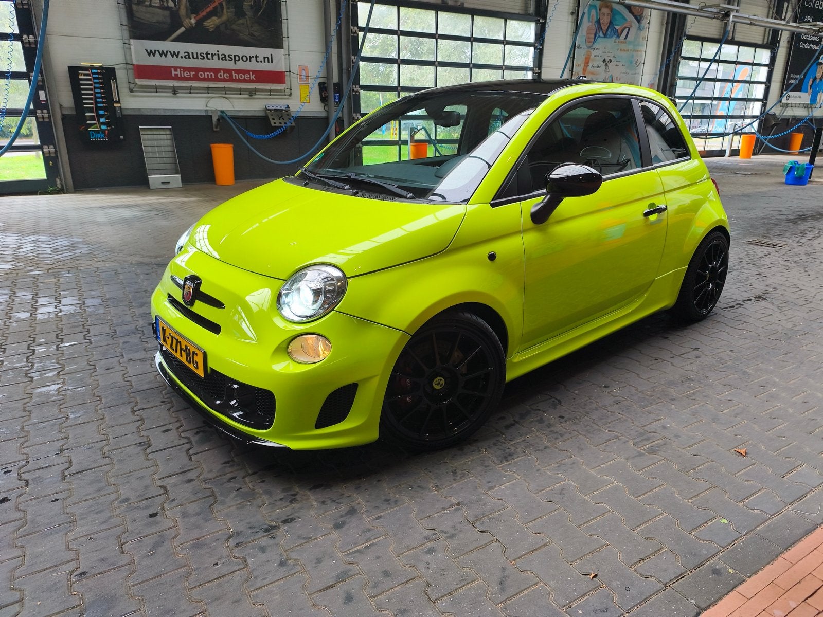 Abarth 500 in topstaat, Auto's, Fiat, Voorwielaandrijving, 15 km/l, 40 €/maand, 4 cilinders