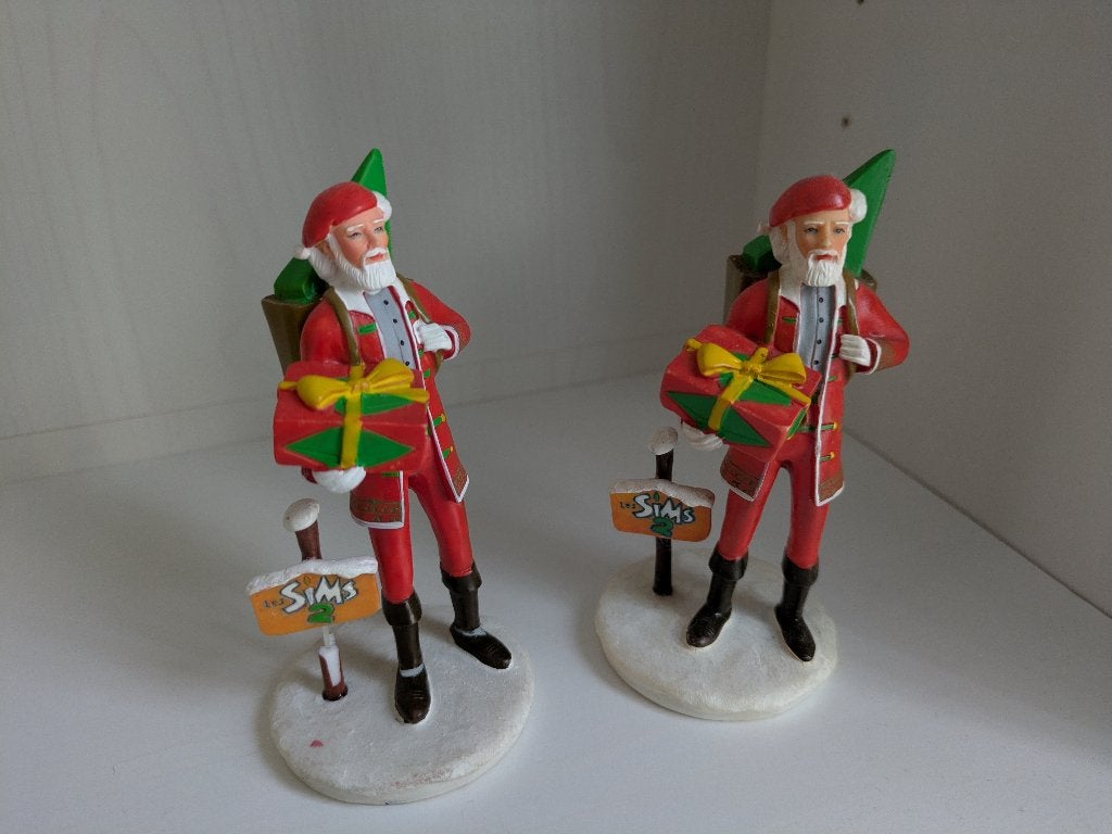 Sims 2 kerstfiguurtjes/figures, Gebruikt, 1 speler, Ophalen of Verzenden, Vanaf 12 jaar