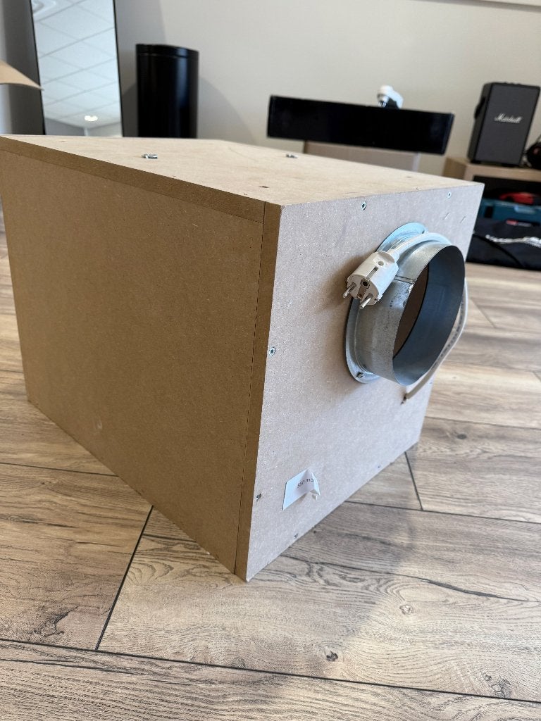 Mdf softbox 550 m3/h, Ophalen, Gebruikt