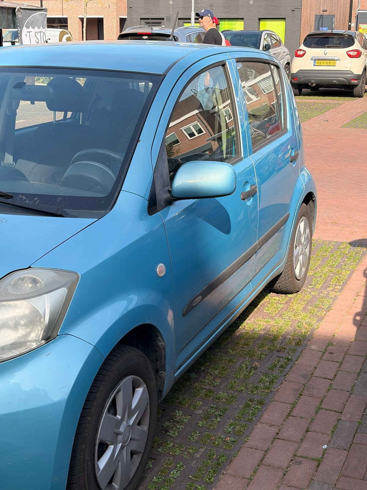 Daihatsu Sirion 1.3 smurf blauw, Auto's, Voorwielaandrijving, 4 cilinders, Sirion, Overige kleuren
