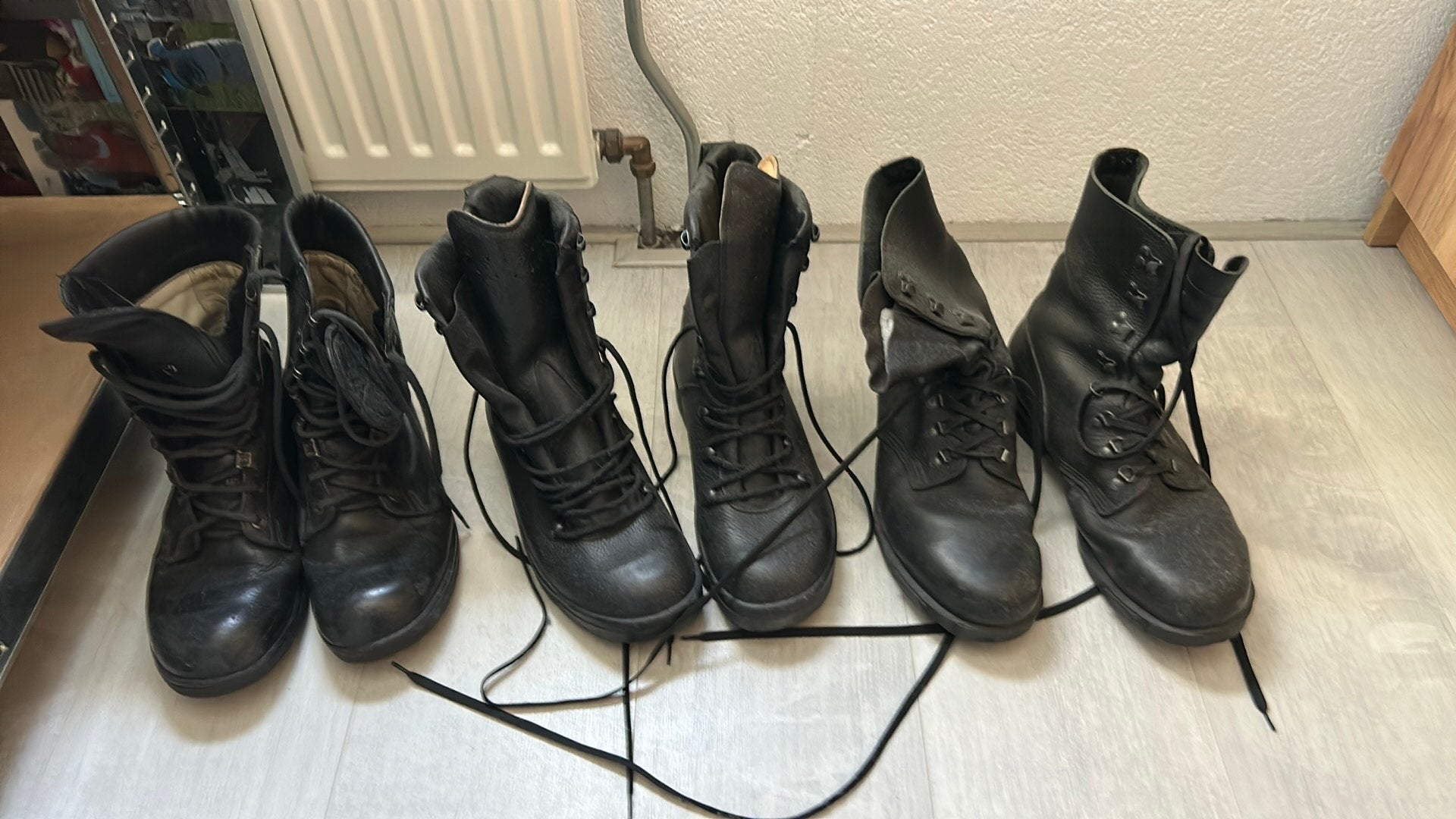 Te koop originele leger kisten., Kleding | Heren, Ophalen of Verzenden, Zo goed als nieuw, Boots