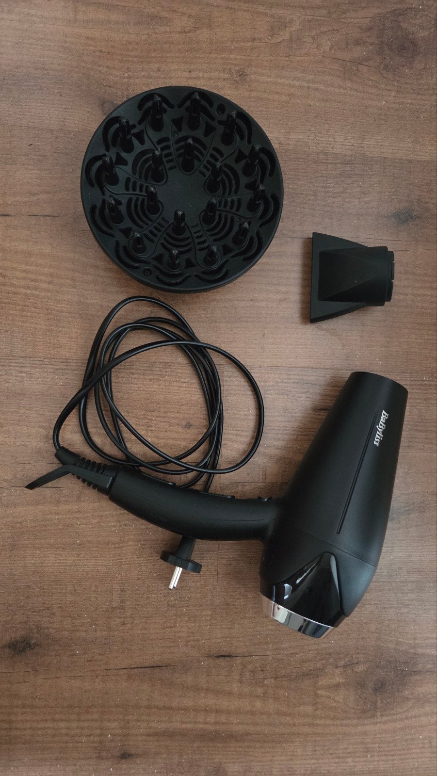 BaByliss Föhn met Diffuser en Opzetstuk, Ophalen, Gebruikt, Haarverzorging