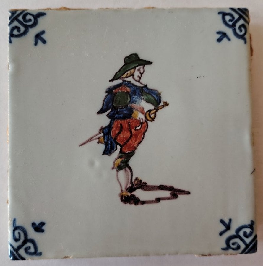 2 Tichelaar tegeltjes, Antiek en Kunst, Ophalen of Verzenden