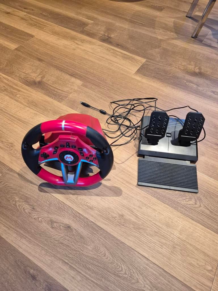 Mario Kart Stuur met Pedalen voor Nintendo Switch, Ophalen