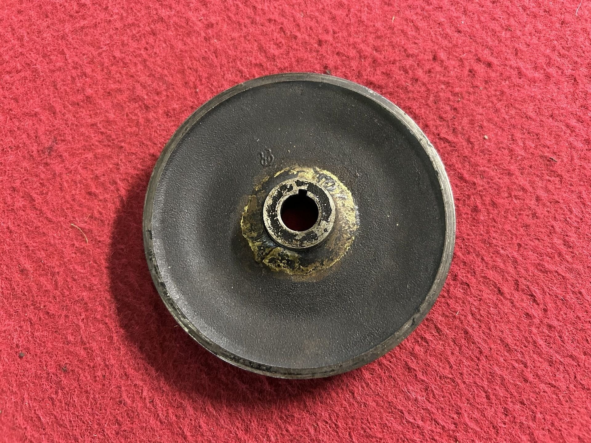 Lamborghini 350 / 400 poelie V-snaar dynamo, Gebruikt, -, -, Ophalen of Verzenden