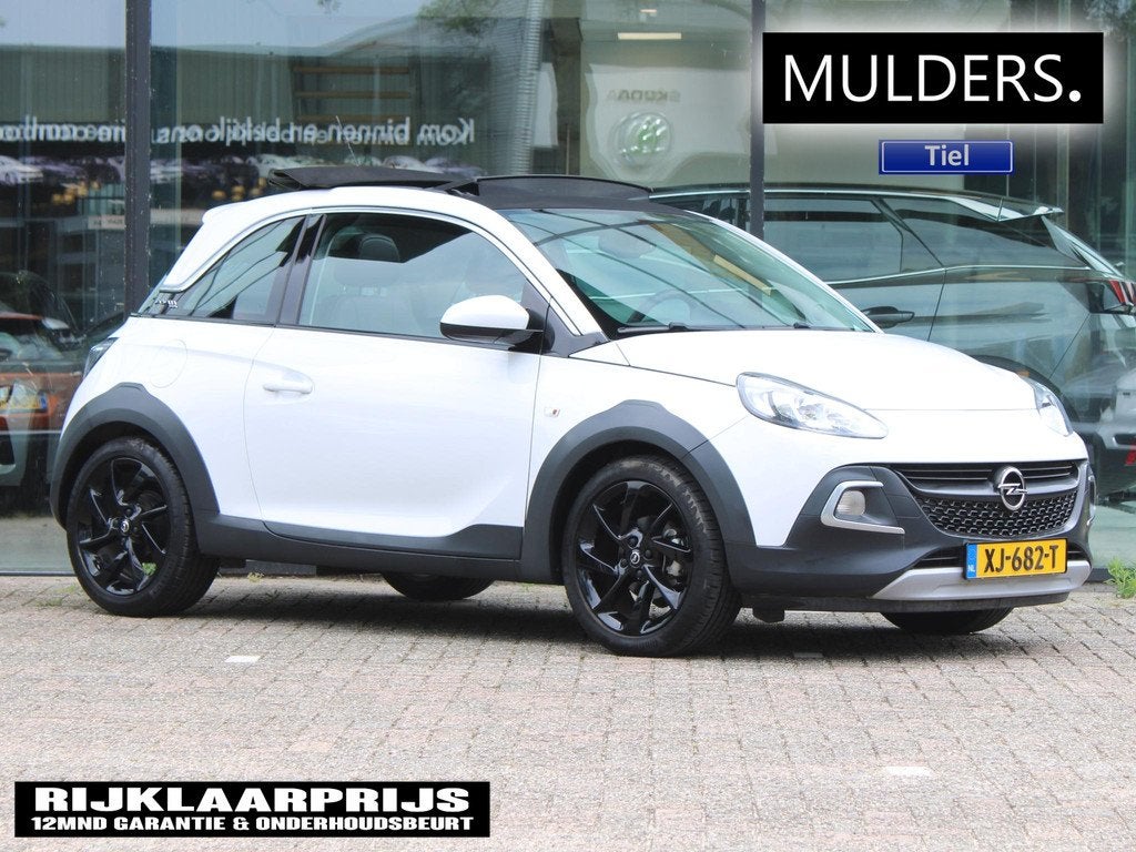 Opel ADAM 1.4 Rocks Automaat | Navi / Climate / Stoelverwarm, Auto's, 12 maanden, ADAM, 4 cilinders, 4 stoelen