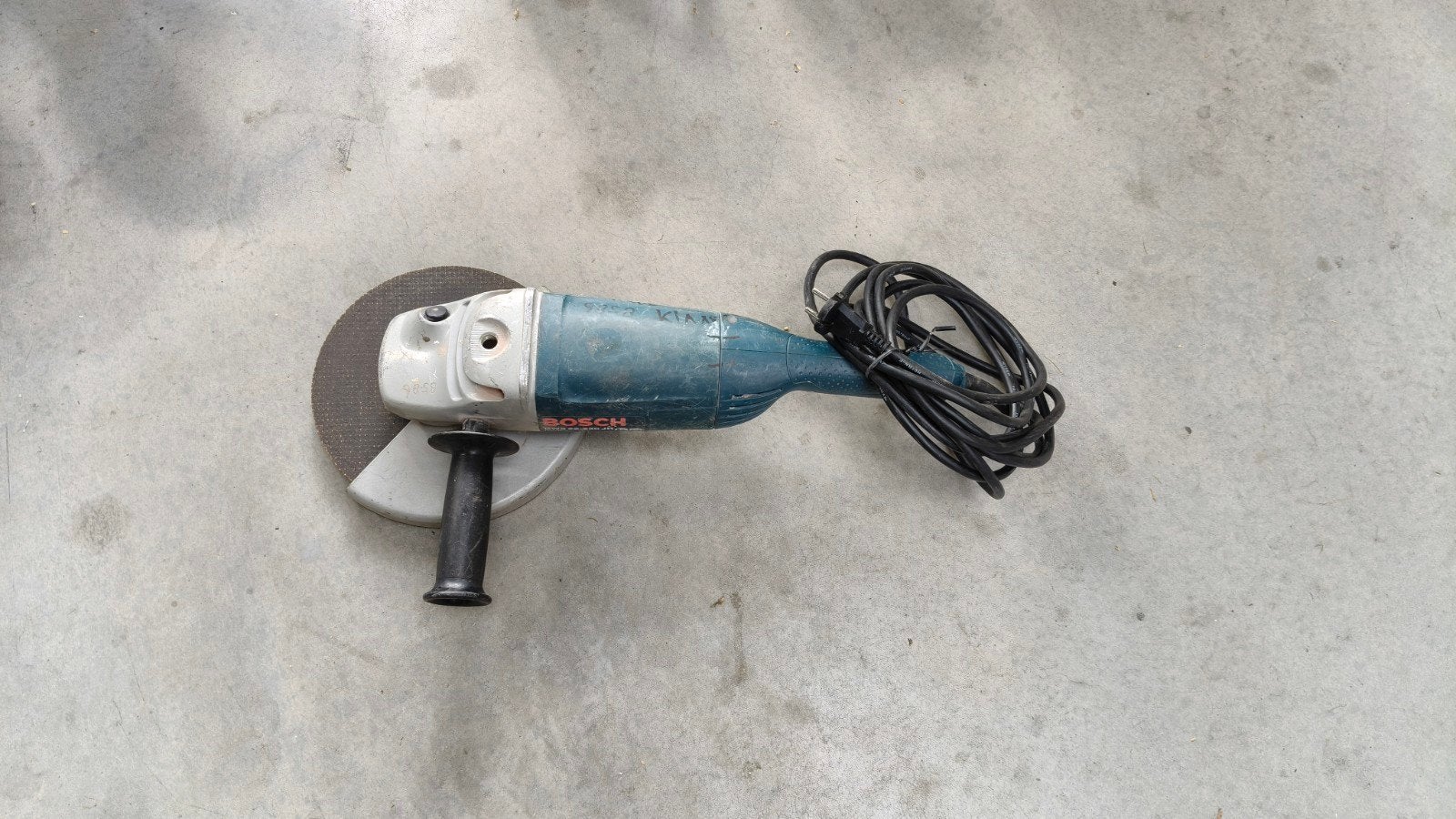 Bosch Slijptol haakse slijper 230mm schijf Professional, Ophalen, Gebruikt, 1000 watt of meer, Haakse handslijpmachine