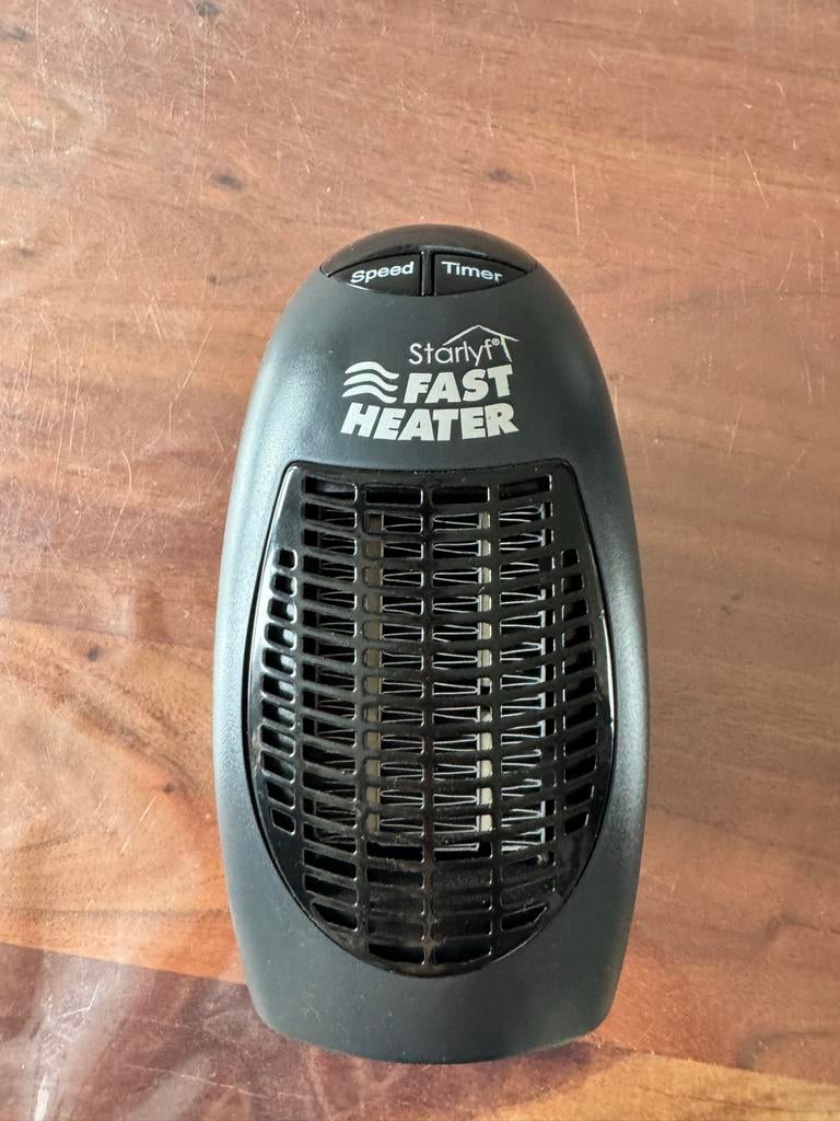 Starlyf Fast Heater 450W - Compacte en snelle verwarming, Ophalen of Verzenden, Zo goed als nieuw, Tafelventilator