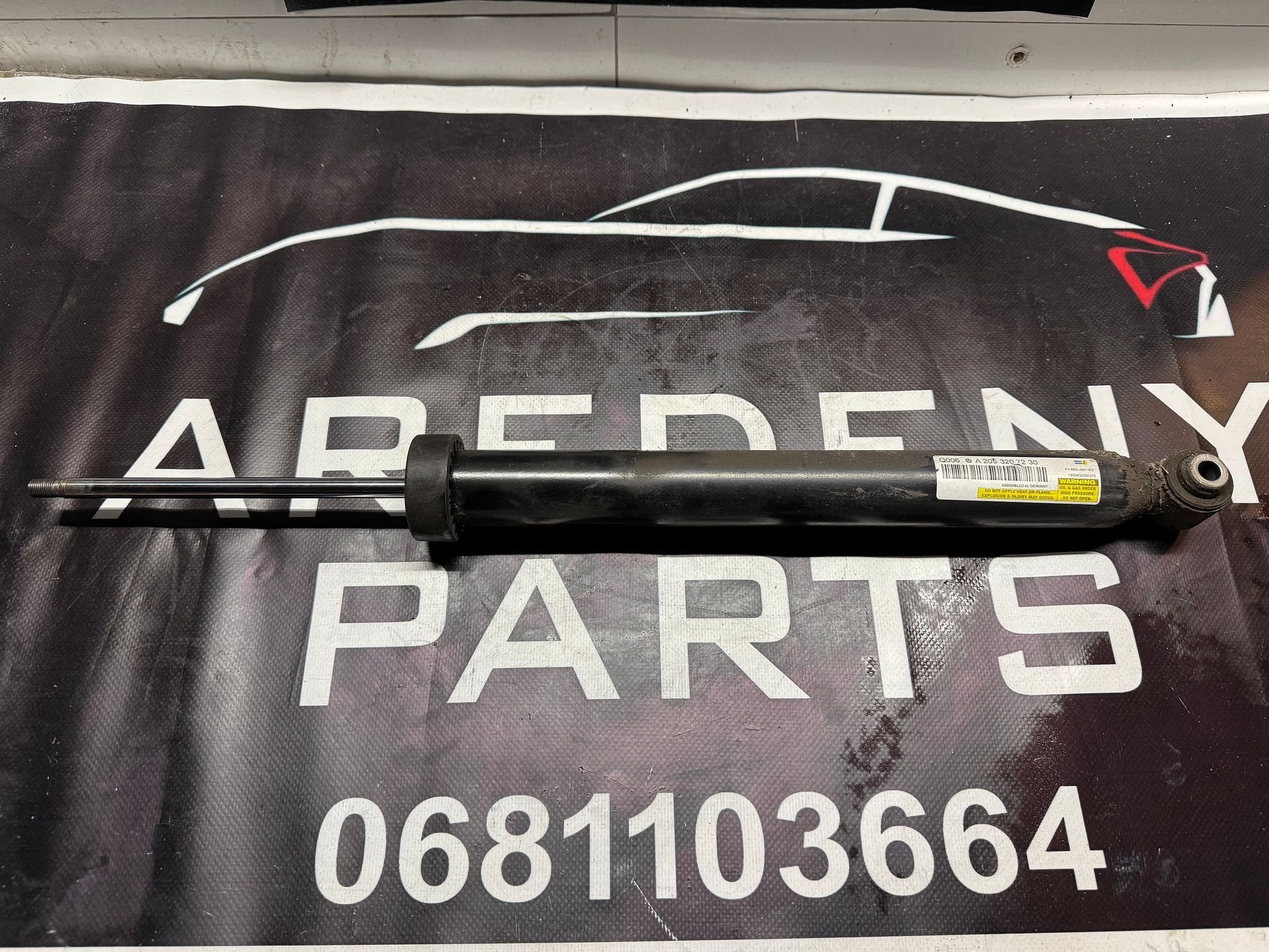 Mercedes C Klasse W205 S205 Schokbreker Achter A2053207230, Gebruikt, -, Ophalen of Verzenden, -