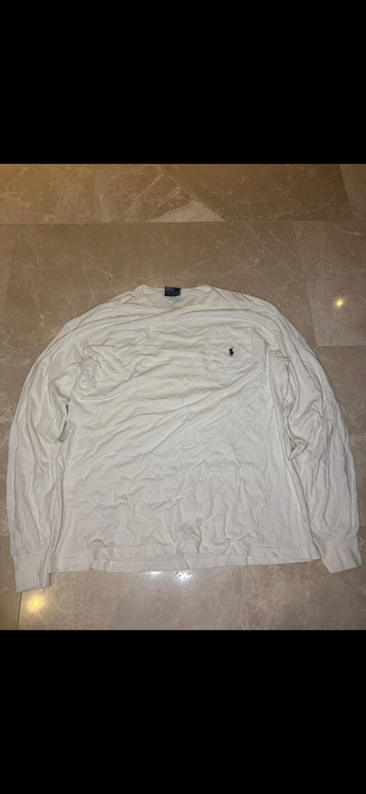 Ralph Lauren Trui, Ophalen of Verzenden, Zo goed als nieuw, Maat 48/50 (M), Wit