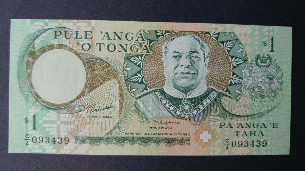 ** Tonga 1 pa'anga 1995 UNC p31c **, Ophalen of Verzenden, Los biljet