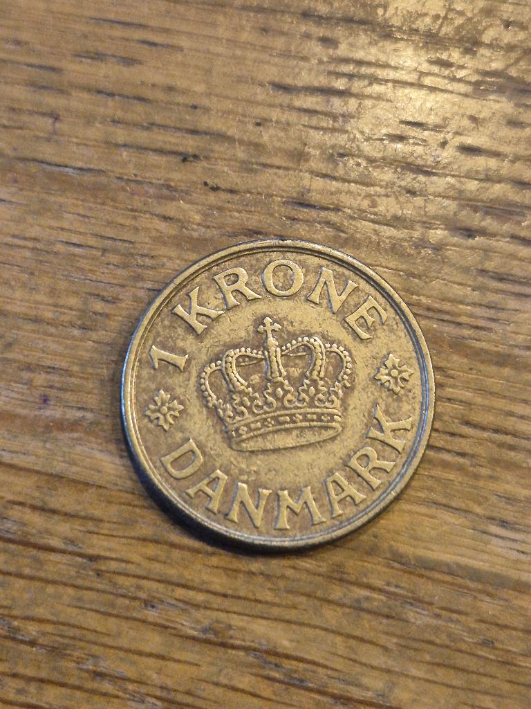 Denemarken - 1 Krone 1939, Verzenden, Overige landen, Losse munt