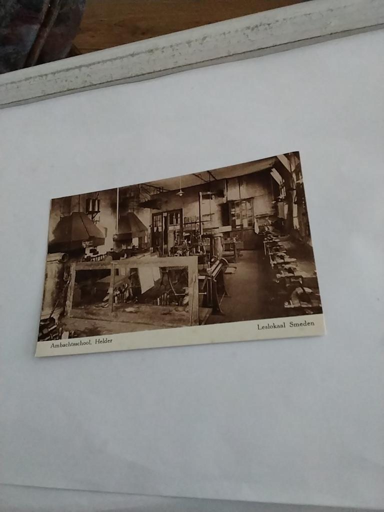 HELDER. AMBACHTSSCHOOL. LESLOKAAL SMEDEN, Ophalen of Verzenden, Voor 1920, Noord-Holland