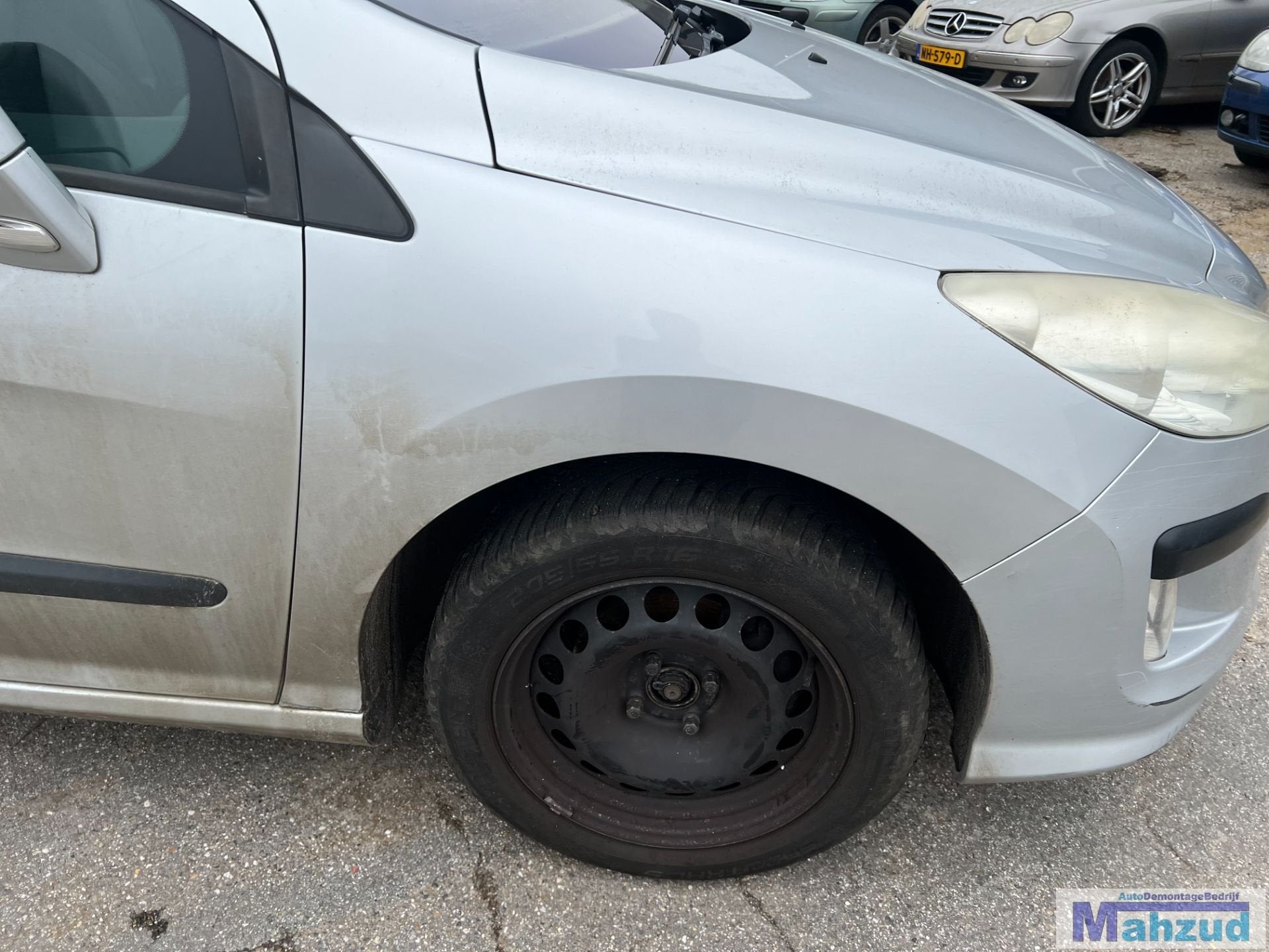 PEUGEOT 308 1 Zilver EZRC rechts voorscherm 2007-2014, Taurusavenue 1
2132 LS  Hoofddorp, NL, Gebruikt, Contact.group@renault.com