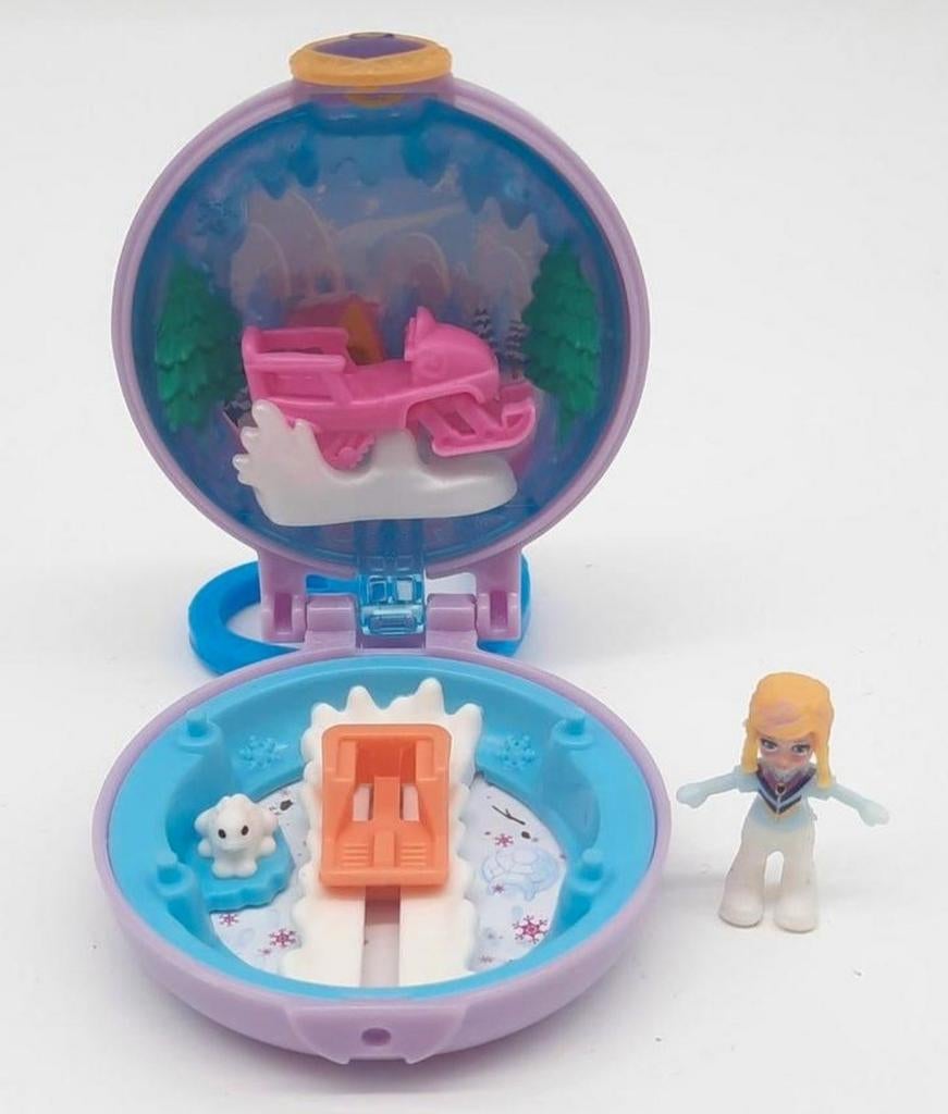 Polly Pocket mini Sneeuwpret compleet 2019 Mattel, Ophalen of Verzenden, Zo goed als nieuw