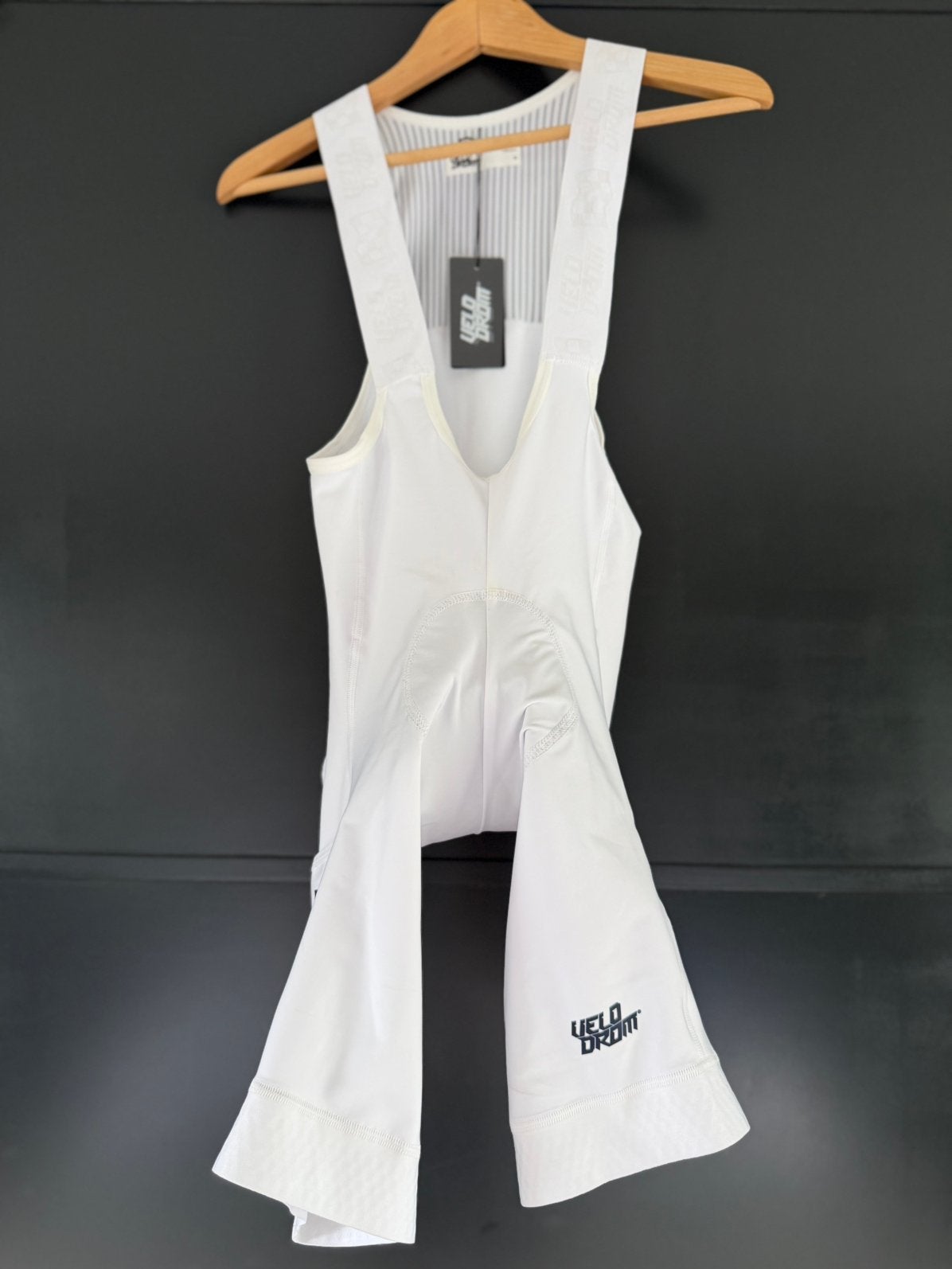 VELODROM Raceday 3.0 Cargo bib, wit, maat M, nieuw, Fietsen en Brommers, Fietsaccessoires | Fietskleding, Ophalen of Verzenden