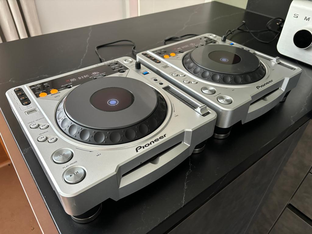 Pioneer CDJ 800 MK2 set, Ophalen of Verzenden, Gebruikt, Draaitafel, Pioneer