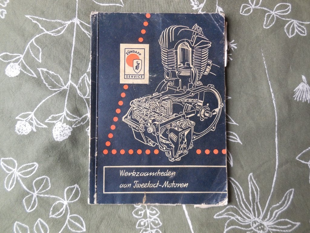 Zundapp 150/200/250 cc handleiding en onderdelen boek, Ophalen of Verzenden