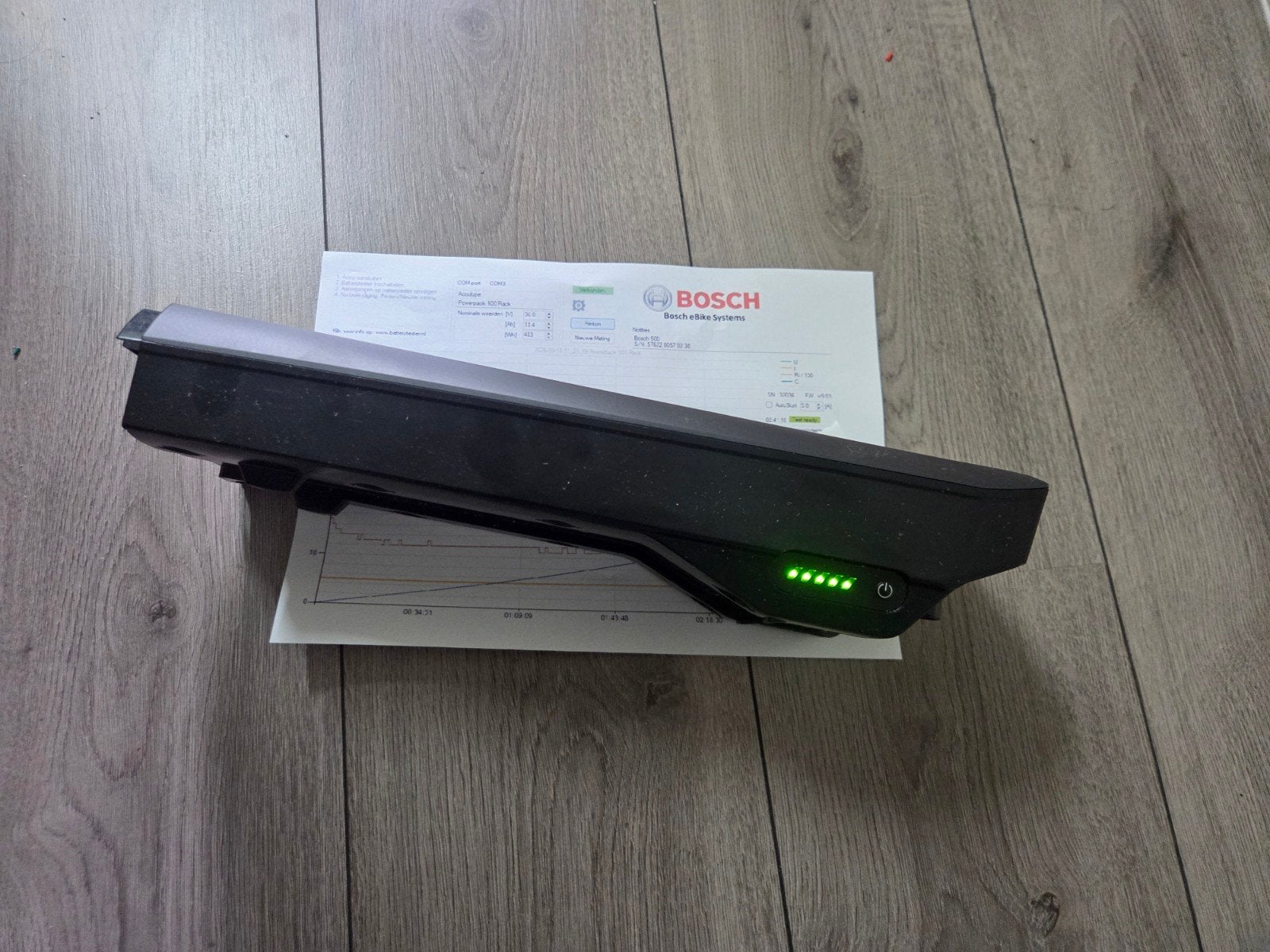 Bosch powerpack 500 met testrapport en garantie, ., Gebruikt, ., .