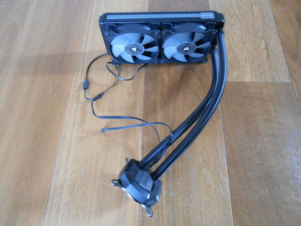 Corsair Waterkoeler Hydro Series H100i v2, Computers en Software, Computerkoelers, Ophalen, Gebruikt, Waterkoeling