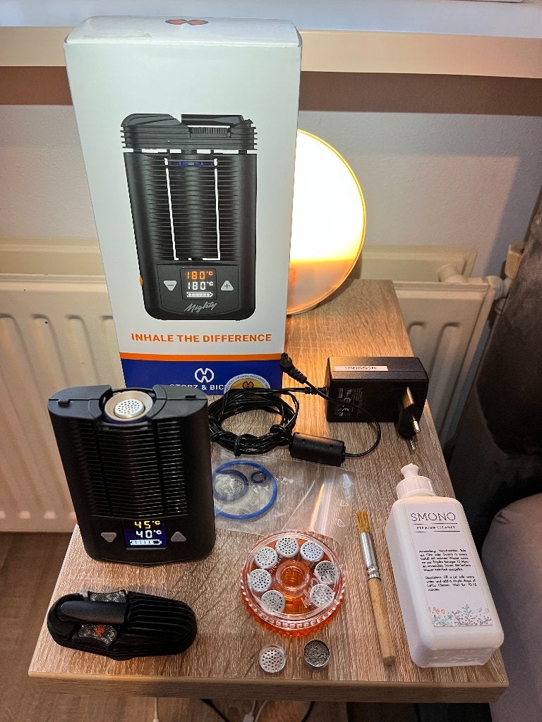 Mighty Vaporizer STORZ & BICKEL, Ophalen of Verzenden, Gebruikt