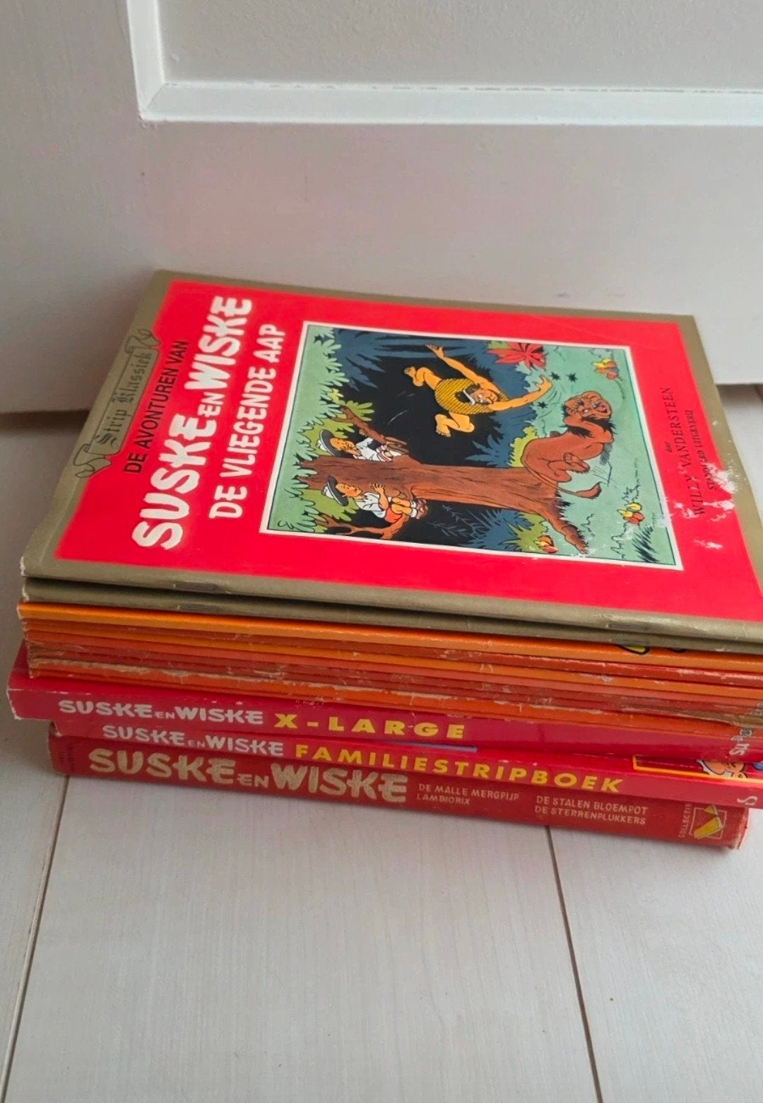 13 Suske en Wiske stripboeken - Diverse uitgaven, Meerdere stripboeken, Ophalen of Verzenden, Gelezen, Willy Vandersteen