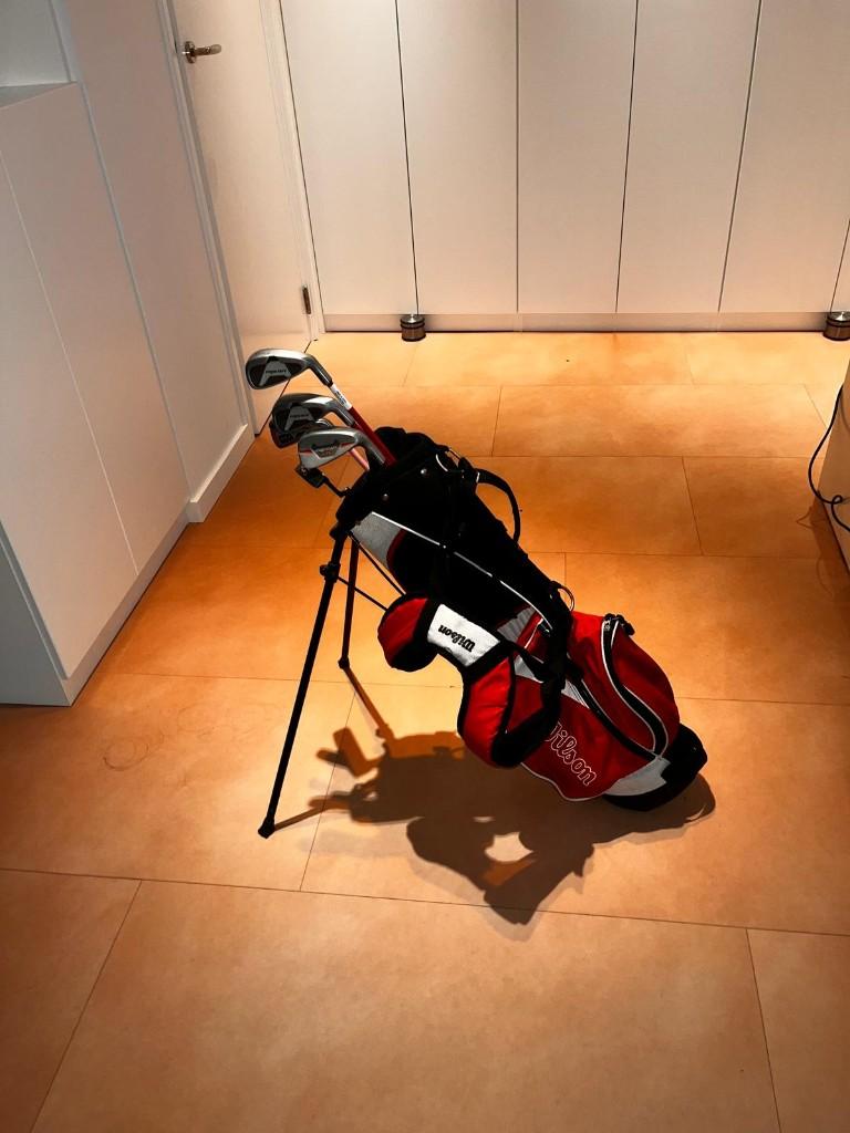 Junior golfclubs en tas, Sport en Fitness, Ophalen, Gebruikt, Set, Overige merken