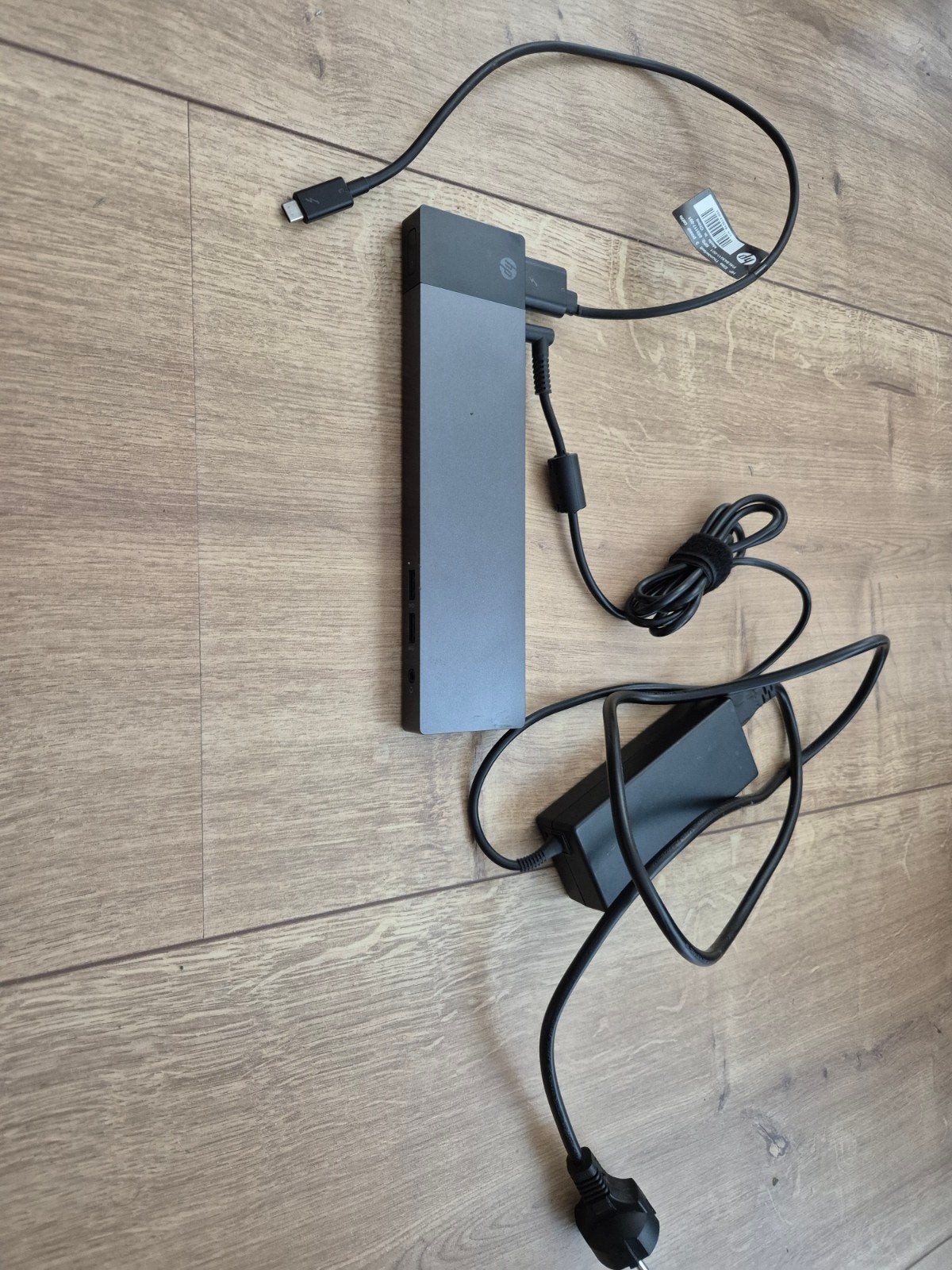 HP Elite Thunderbolt 3 Dock met adapter en cabel, Computers en Software, Dockingstations, Docking station, Ophalen of Verzenden