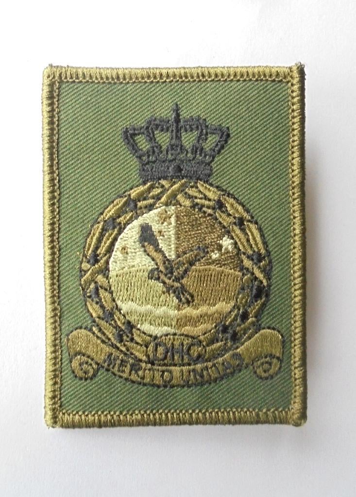Schouderembleem DHC Defensie Helikopter Commando., Ophalen of Verzenden, Luchtmacht, Nederland, Embleem of Badge
