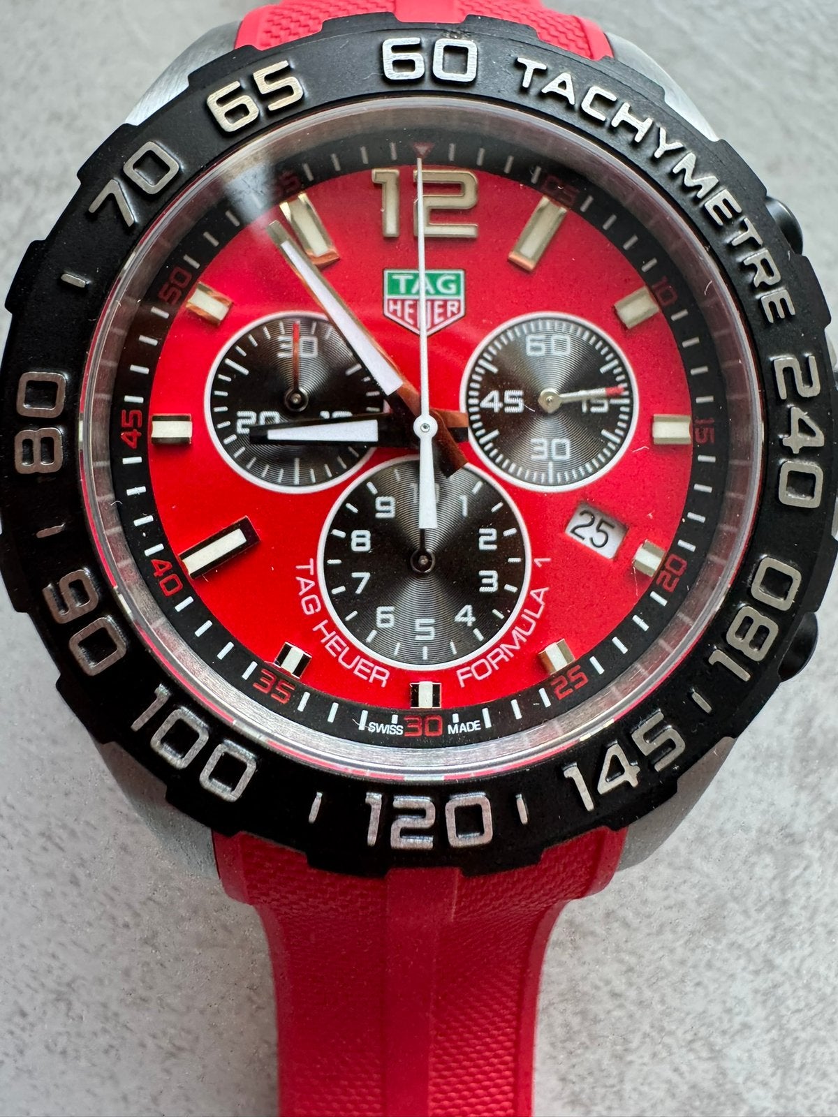 Tag Heuer Formule 1 CAZ101AN Full set, Ophalen, Staal, Polshorloge, Kunststof