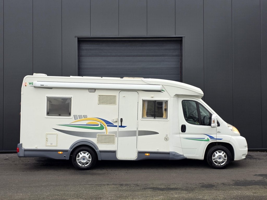 Chausson Welcome 74, Caravans en Kamperen, Campers, Afzuigkap, Ringverwarming, Fiat, Tot en met 2