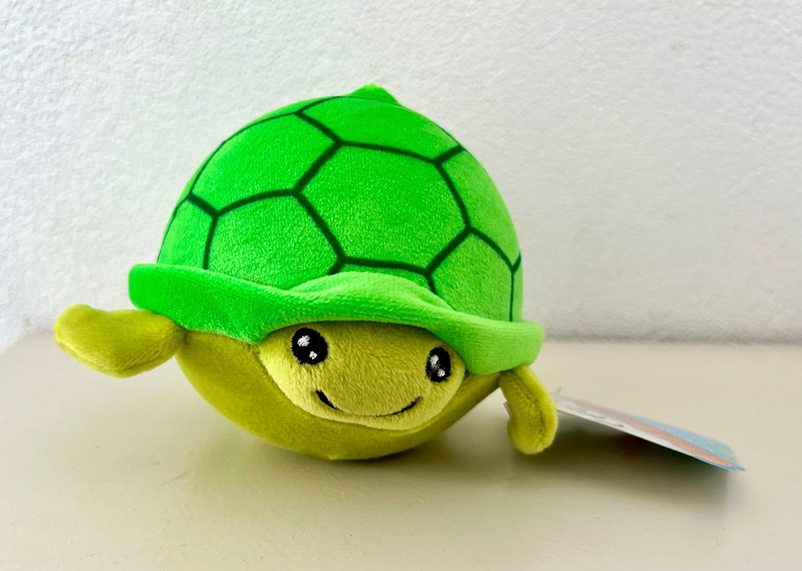 Squishy schildpad (stress) knuffel, Groen, Overige karakters, Overige typen, Nieuw