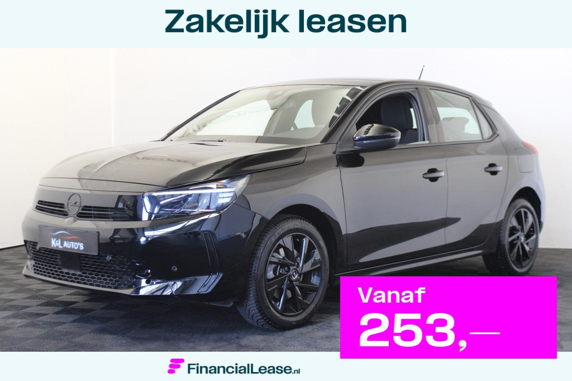 Opel Corsa 1.2 Turbo GS |Stoel/stuur verw.|Camera|, Voorwielaandrijving, Gebruikt, Zwart, Handgeschakeld