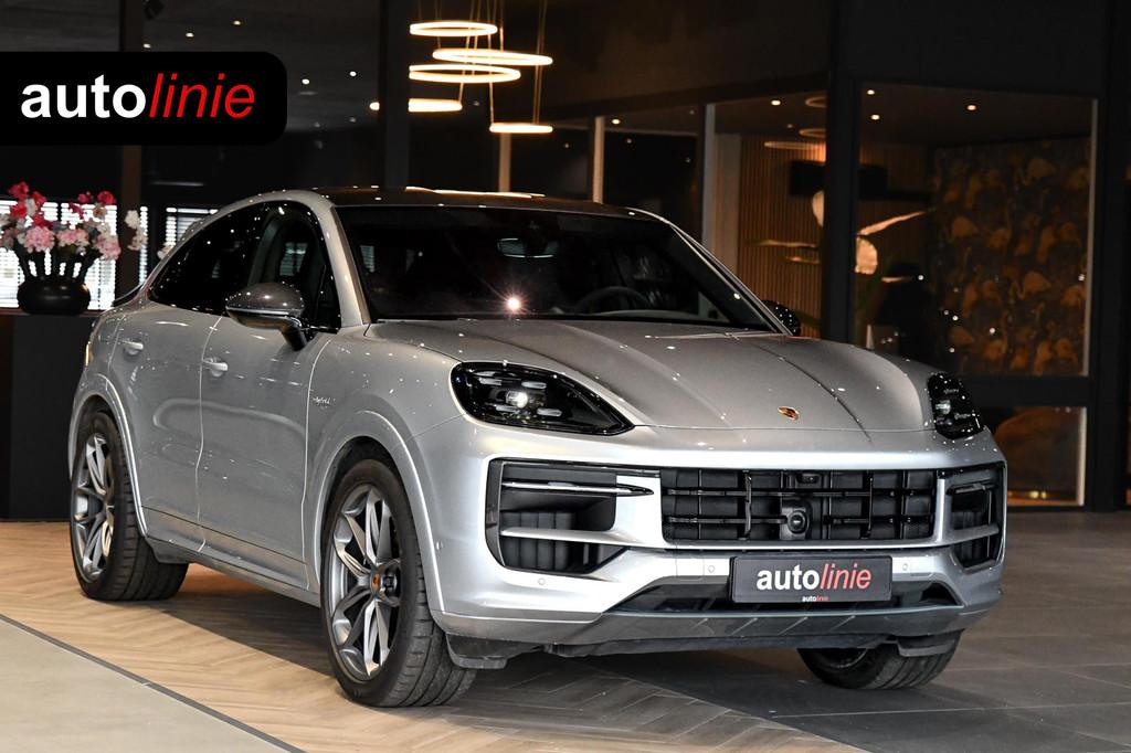 Porsche Cayenne Coupé 3.0 E-Hybrid. GT Pakket. Carbon, Lede, Automaat, Gebruikt, Zwart, 2995 cc