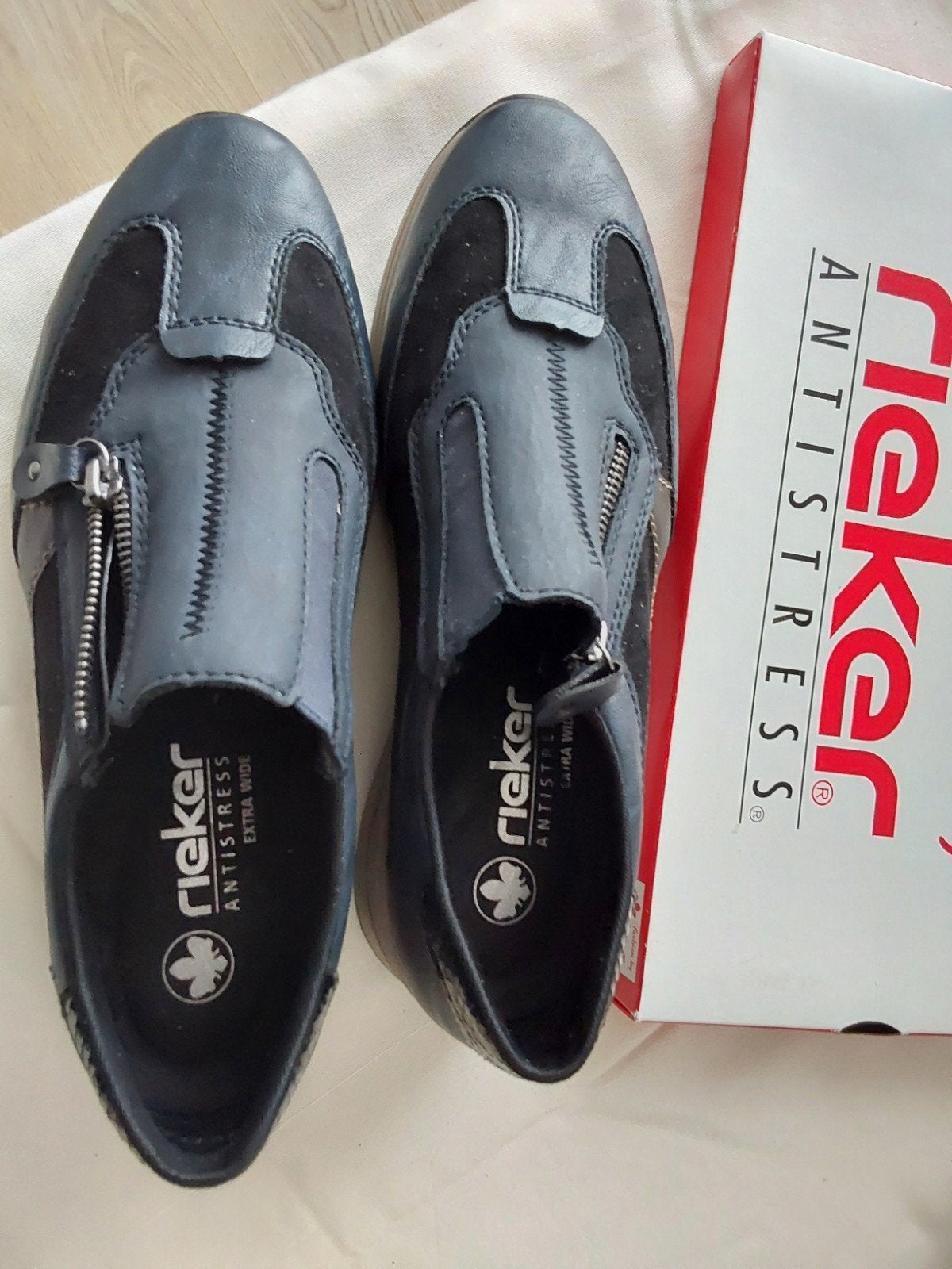 Nieuwe Rieker heren schoenen maat 40, Kleding | Heren, Blauw, Nieuw, Ophalen of Verzenden, Rieker