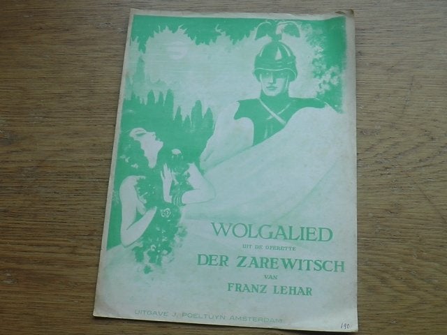 Wolga lied - franz lehar, Ophalen of Verzenden, Gebruikt, Artiest of Componist, Populair