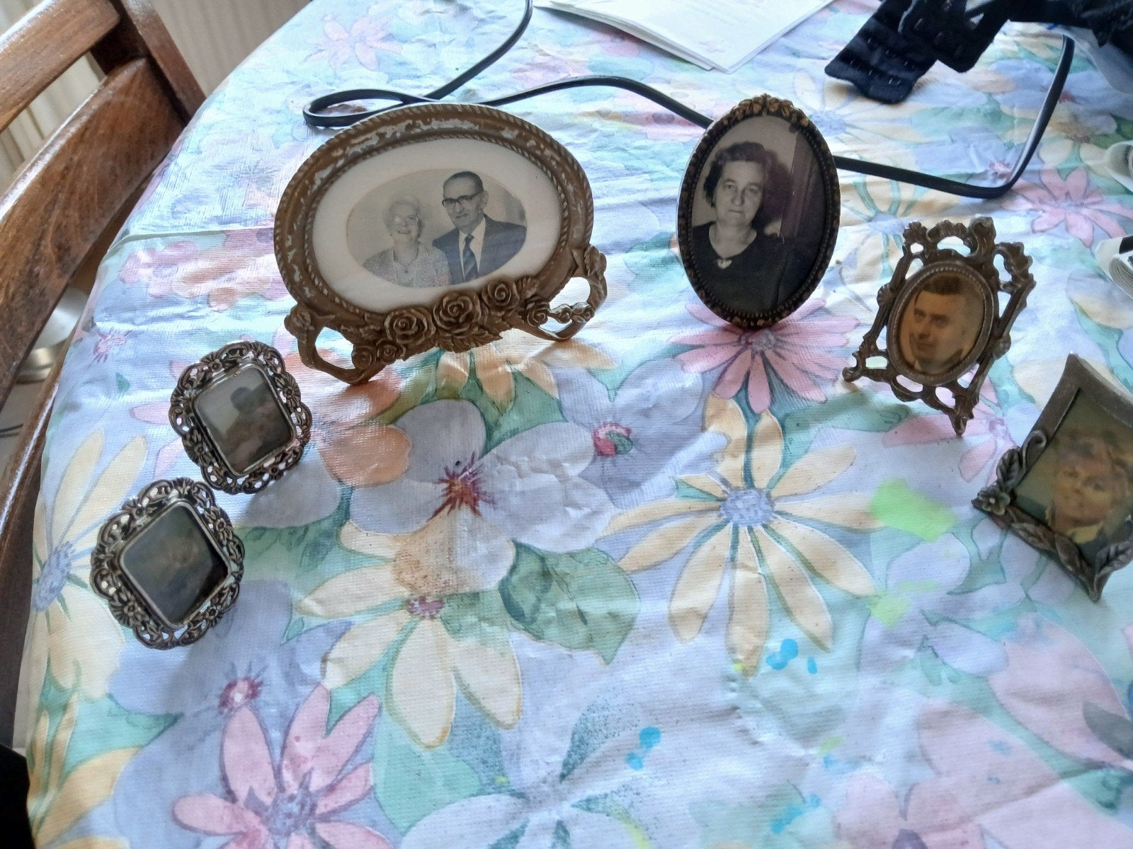Vintage  mini lijstjes, Ophalen of Verzenden, Hout, Minder dan 50 cm, Minder dan 50 cm