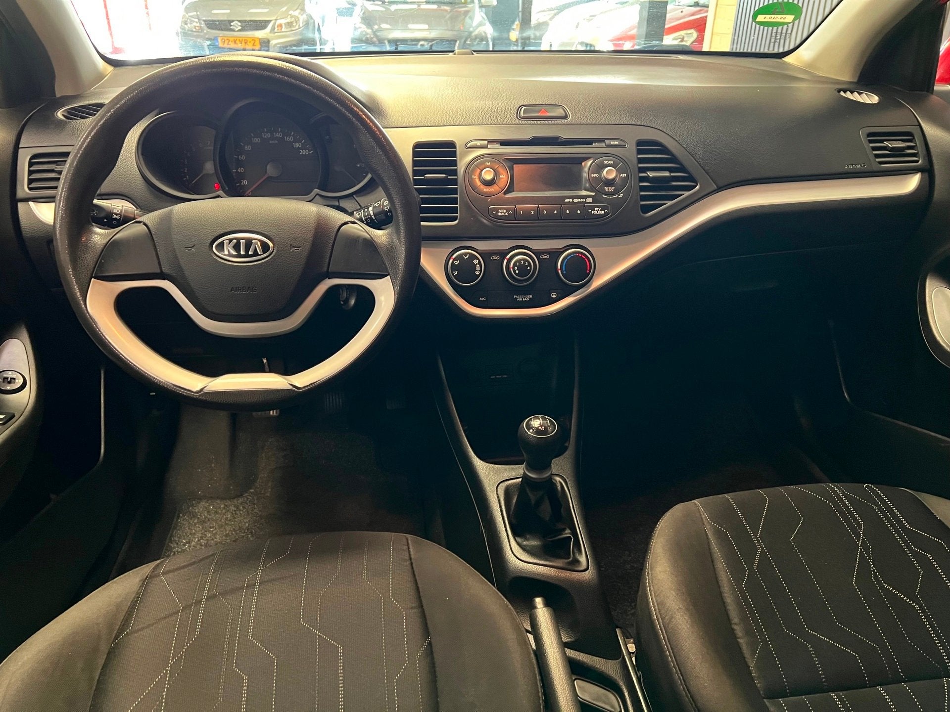 Kia Picanto 1.0 CVVT Comfort Pack - 2e eigenaar- NAP - Nette, Voorwielaandrijving, Euro 5, Stof, Gebruikt