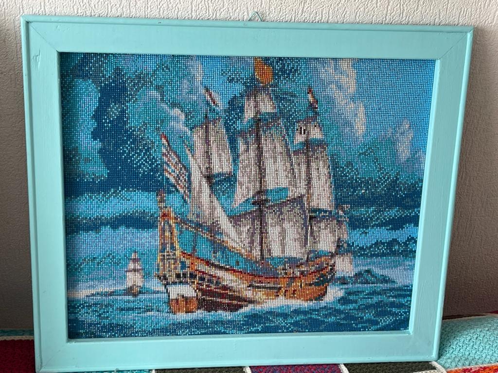 Daimant painting, Ophalen, Minder dan 50 cm, Schilderij