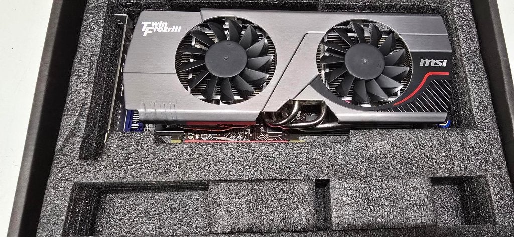radeon hd 7970 msi videokaart  met  doos, Computers en Software, Videokaarten, Ophalen, PCI-Express 3, HDMI, GDDR5